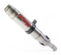 G.P.R. Silenziatore Slip-On Deeptone Inox Omologato Yamaha MT-125 2014-2016