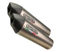 Gpr Exhaust Systems Silencieux Slip On Homologué Gp Evo4 Titanium Dual Dorsoduro 1200 11-16
