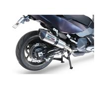 Gpr Exhaust Systems Gp Evo4 Titanium Sym Maxsym Tl 508 2021-2024 E5 Conical Homologated Slip On Muffler Argento Homologated