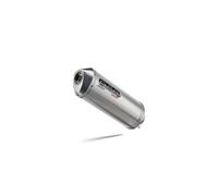 Gpr Exhaust Systems Satinox Honda Cb500 F 2016-2018 E4 Oval Homologated Slip On Muffler Argento Homologated
