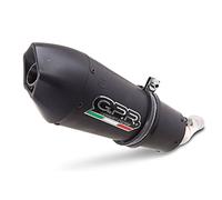 Gpr Exhaust Systems Gp Evo4 Black Titanium Cf Moto 650 Mt 19-20 Ref:cf.3cat.gpan.blt Titanium Homologated Cone Muffler Nero Homologated