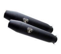 Gpr Exhaust Systems Deeptone Cafè Racer Silencer Without Link Pipe K 75 85-97 Homologated Muffler Nero Homologated
