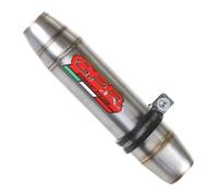 Gpr Exhaust Systems Silenziatore Omologato Deeptone Inox Double Continental 650 19-20 Euro 4 Cat