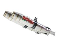 Gpr Exhaust Systems Deeptone Inox Dual Slip On Buell Xb 12 08-11 Reverse Line Cat Homologated Muffler Argento Homologated