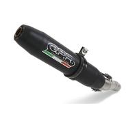 Gpr Exhaust Systems Deeptone Nero Royal Enfield Classic 350 E5 21-23 Homologated Muffler Argento Homologated