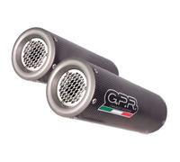 Gpr Exhaust Systems M3 Poppy Ducati 916/sp/sps/racing/senna 94-99 Ref:d.20.2.m3.pp Stainless Steel Homologated Muffler Argento Homologated
