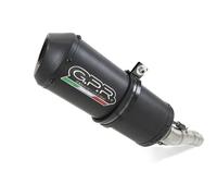 Gpr Exhaust Systems Ghisa Suzuki Drz 400 Sm 05-10 Cat Homologated Slip On Muffler Nero Homologated