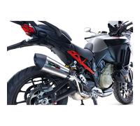 G.P.R. Silenziatore GP Evo4 Titanium per Ducati Multistrada V4/S 2022-2024 Conico Omologato Argento