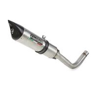 Gpr Exhaust Systems Tiburon Titanium Daytona 675 06-08 Cat Homologated Slip On Muffler Nero,Argento Homologated