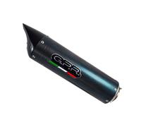 Gpr Exhaust Systems Tiburon Poppy Tre K 899 06-16 Homologated Muffler Nero Homologated