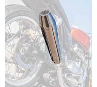 Gpr Exhaust Systems Silenziatore Omologato Ultracone Inox Cafè Racer Silencer Without Link Pipe Bonneville T140 85-88