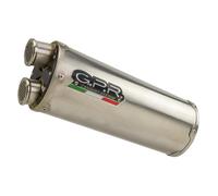 Gpr Exhaust Systems Silenziatore Ovale Omologato Dual Inox Honda Crf 1100 L Africa Twin 21-22 Ref:e5.h.264.dual.io Stainless Steel