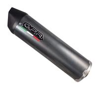 Gpr Exhaust Systems Furore Poppy Can Am Spyder 1000 I.e. Rs 10-12 Ref:can.3.cat.fupo Homologated Oval Muffler Nero Homologated