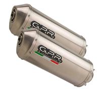 Scarico GPR Royal Enfield Continental 650 2021/2024 e5 Satinox Omologato