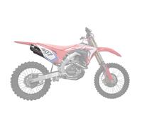 Gpr Exhaust Systems Sistema Di Linea Completa Omologato Pentacross Inox Double Crf 450 R 20 With Db Killer Fim