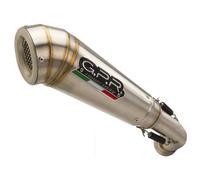 Gpr Exhaust Systems Sistema Di Linea Completa Omologato Powercone Evo High Level Trident 660 21-22 Euro 5 Cat