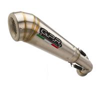 G.P.R. Scarico completo Powercone Evo Joyride 505 2008-2013 Omologato Argento