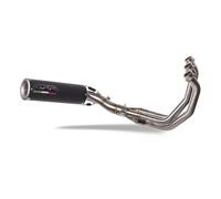 Gpr Exhaust Systems Sistema Di Scarico Completo Non Omologato M3 Black Titanium Triumph Trident 660 2021-2024 E5 Round Low
