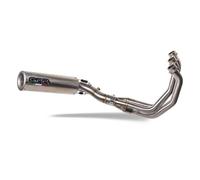 Gpr Exhaust Systems Sistema Di Scarico Completo Non Omologato Powercone Evo Triumph Tiger Sport 660 2022-2024 E5 Conical Low