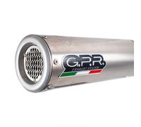 Gpr Exhaust Systems Système De Ligne Complète Homologué M3 Kawasaki Versys 650 21-23 Ref:e5.co.k.169.cat.m3.inox Stainless Steel With Catalyst