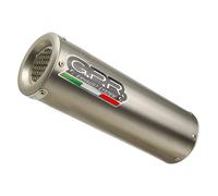 Gpr Exhaust Systems Système De Ligne Complète Homologué M3 Natural Bmw G 310 R 22-23 Ref:e5.bm.cat.93.m3.tn Titanium With Catalyst