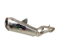 Gpr Exhaust Systems Pentacross Inox Crf 450 R 21-22 With Db Killer Fim Homologated Full Line System Argento Homologated