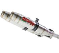 GPR Scarico Ducati 848 2007-2012 2013 Coppia Slip-On Deeptone Inox Con DB Killer