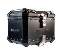 GPR Tech Compatibile con 800 MT Touring 2022/2023 e5 Top Case ALPI-Tech 35 LT. Nero Top Case in Alluminio, Colore Nero con Piastra specifica Inclusa Capacità litri 35