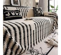 GPRL Copridivano in Flanella per Animali Domestici Copridivano Antiscivolo Protezione per Divano Ultra Morbida Fodera per Divano A 1 2 3 O 4 Posti Copridivano Angolare A Forma di L(180 * 340cm)