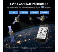 GPS Bike Computer Wireless CYCPLUS M1 Tachimetro impermeabile Contachilometri ANT + Bluetooth5.0 Accessori per biciclette da ciclismo