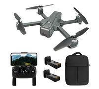 GPS Drone 5G WiFi FPV Quadcopter Drone with 4K HD Camera Drones for Adults Brushless Motor Electric Fence Ultrasonic Positioning 1600M Remote Control Distance