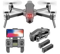 GPS Drone with 4K Camera for Adults RC Drones Quadcopter Head with Shock Absorber 28Mins Flight Time Brushless Motor 120° Wide Angle 90 Adjustable Foldable Drone