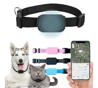 Gps Gatti - Collare Gps Gatto Impermeabile - Tracker Per Gatti, Compatibile Airtag Gatto E Ios/Android, Localizzazione In Tempo Reale, Leggero E Regolabile,batteria a lunga durata (Nero)