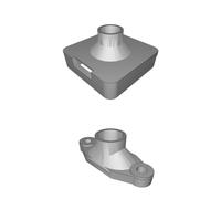 GPS Mount for BN880 with Extension Pole Compatible with INAV Quadcopter Frames