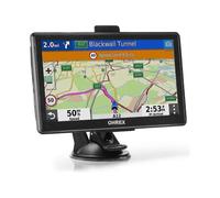 GPS Navigation System for Cars and Trucks: 7-inch Screen with Lifetime Map Updates, Pre-Loaded UK/EU Maps, Voice Guidance and Speed Camera Alerts