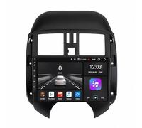 Gps Navigatore Satellitare per Nissan Sunny Versa C17 2011-2013 Touchscreen con Info Traffico, Tutor, Autovelox, Mappe Mondo, Aggiornamenti Veloci Via Wifi, 8 Nucleo 4G+64G