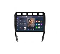 Gps Navigatore Satellitare per Porsche Cayenne 1 9PA 2002-2010 con Carplay Android Auto, Touchscreen Gps Navi Bluetooth Mirror Link Wifi Radio Fm, Guida Vocale, 8 Nucleo 6G＋128G