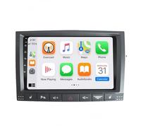 Gps Navigatore Satellitare per Volkswagen VW Touareg 1 7L 2002-2010 Touchscreen Bluetooth con Traffico, Tutor e Autovelox di Prova, Mappe Europa, 8 Nucleo 8G+256G