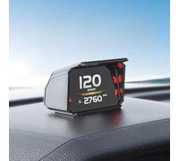 GPS OBD2 Head Up Display LCD indicatore RPM tensione olio pressione turbo informazioni progettato per 2008 e più recenti auto a combustione interna (spagnolo)