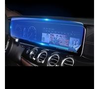 Gps Pellicola Protettiva Compatibile con Mercedes Per Benz Per Class-E Per Coupe W213 E200 E260 E300 2019-2023 Protezione per schermo LCD per auto Pellicola protettiva per navigazione GPS(Style A)