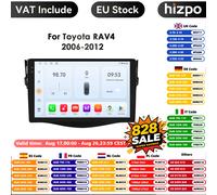 GPS per Toyota RAV4 RAV 4 2006 - 2012, Autoradio Multimediale con Navigazione 2 Din Android 14, CarPlay, Stereo, SWC, DVR, Telecamera