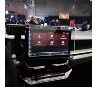 GPS Proteggi Schermo Auto Compatibile Con Dacia Per Duster Per Spring 2024 2PCS Auto Da 10.1 Pollici Di Navigazione Gps AntiFingerprint PET Pellicola Della Protezione Dello Schermo