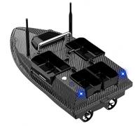 GPS RC Bait Boat con sonar Fish Finder, portata 500 m, ritorno automatico, 4 tramogge, waypoint per pesca alla carpa, perfetto per aumentare il successo della pesca