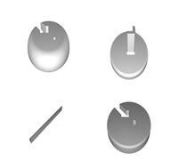 GPS Sensor Tower Mount for 250 Quadrotor with Wire Management System