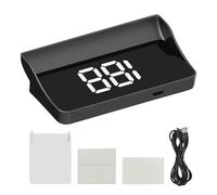 GPS Speedometer - Car Speedometer Digital | High-definition Windshield Projection Display, HUD Windshield Projector, Auto Windscreen HUD For Traffic Congestion City Navigation Highway Driving Fleet