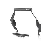 GPS Telefono Staffa Supporto Per Navigatore GPS Per Moto Per Yamaha XMAX300 X-MAX TECH MAX 2025- Per(NERO 1)