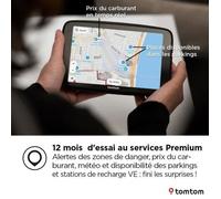 TomTom Navigatore per auto GO Navigator (ampio schermo da 6", info sul traffico in tempo reale, 12 mesi di avvisi autovelox, mappe Europa, aggiornamenti Wi-Fi, servizi Premium, supporto magnetico)