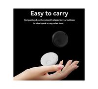 GPS Tracker for Android for Find My Wearable Airtag Device for Car and Personal Tracking Black