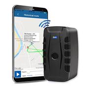 GPS Tracker per Auto 20000mah Localizzatore GPS Batteria Lunga Durata APP Senza Abbonamento IP67 Impermeabile Geofencing Smart Alarm con Magneti Multipli Incorporati può Visualizzare Tracce Storiche