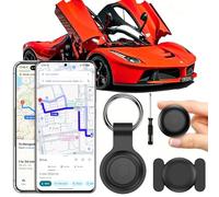 GPS Tracker per Auto, 2026 Nuovo Air Tracker Android e IOS Senza Abbonamento, Magnetico Gps Tracker, IP68 Impermeabile Auto Localizzatore Copertura Globale In Tempo Reale Tracciare Dual System